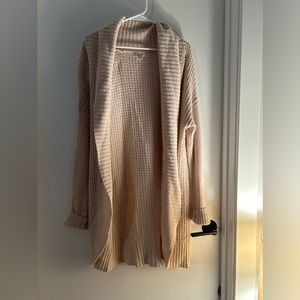 Mossimo tan cardigan